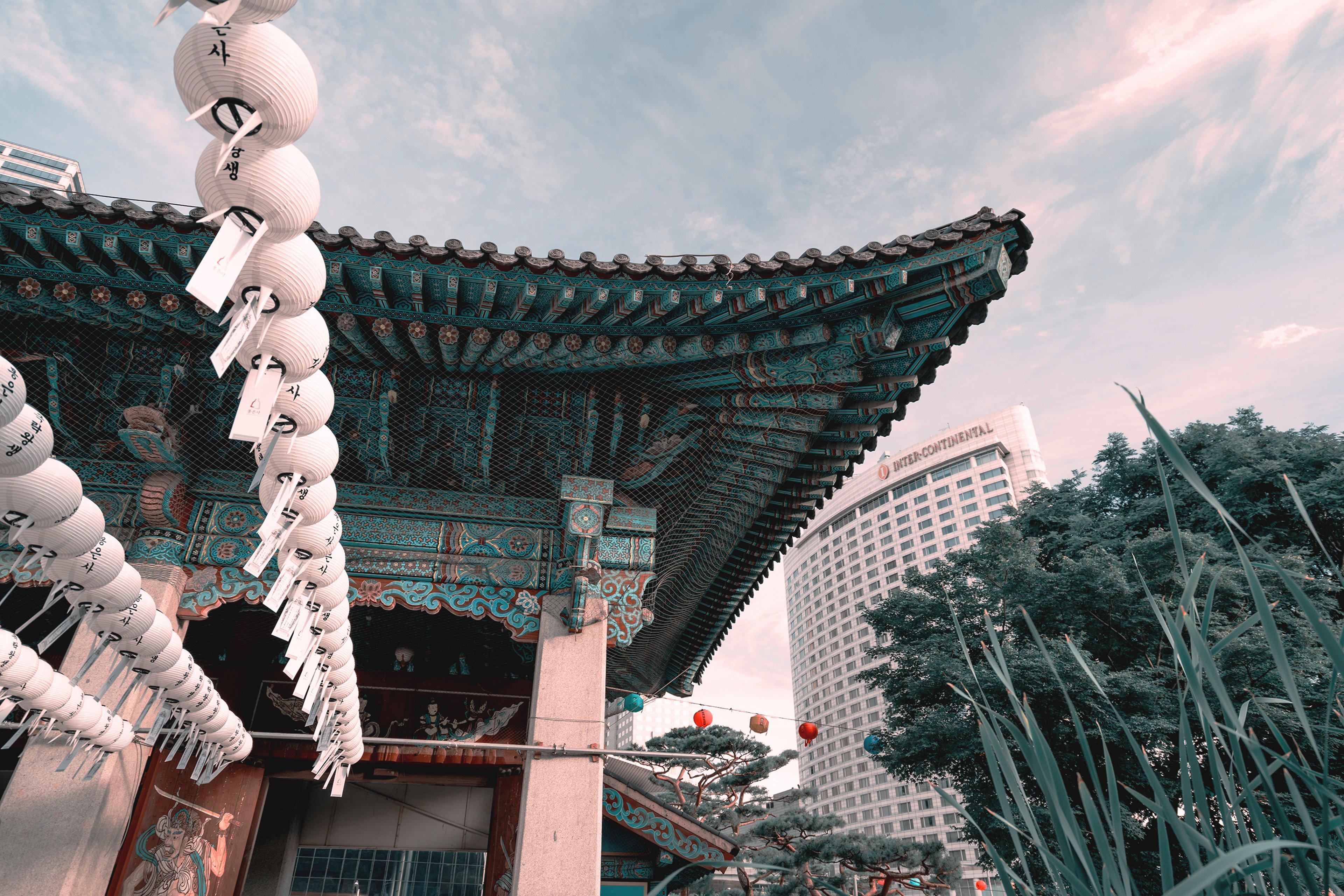 Intercontinental Seoul Coex, An Ihg Hotel Exteriér fotografie The temple's main gate